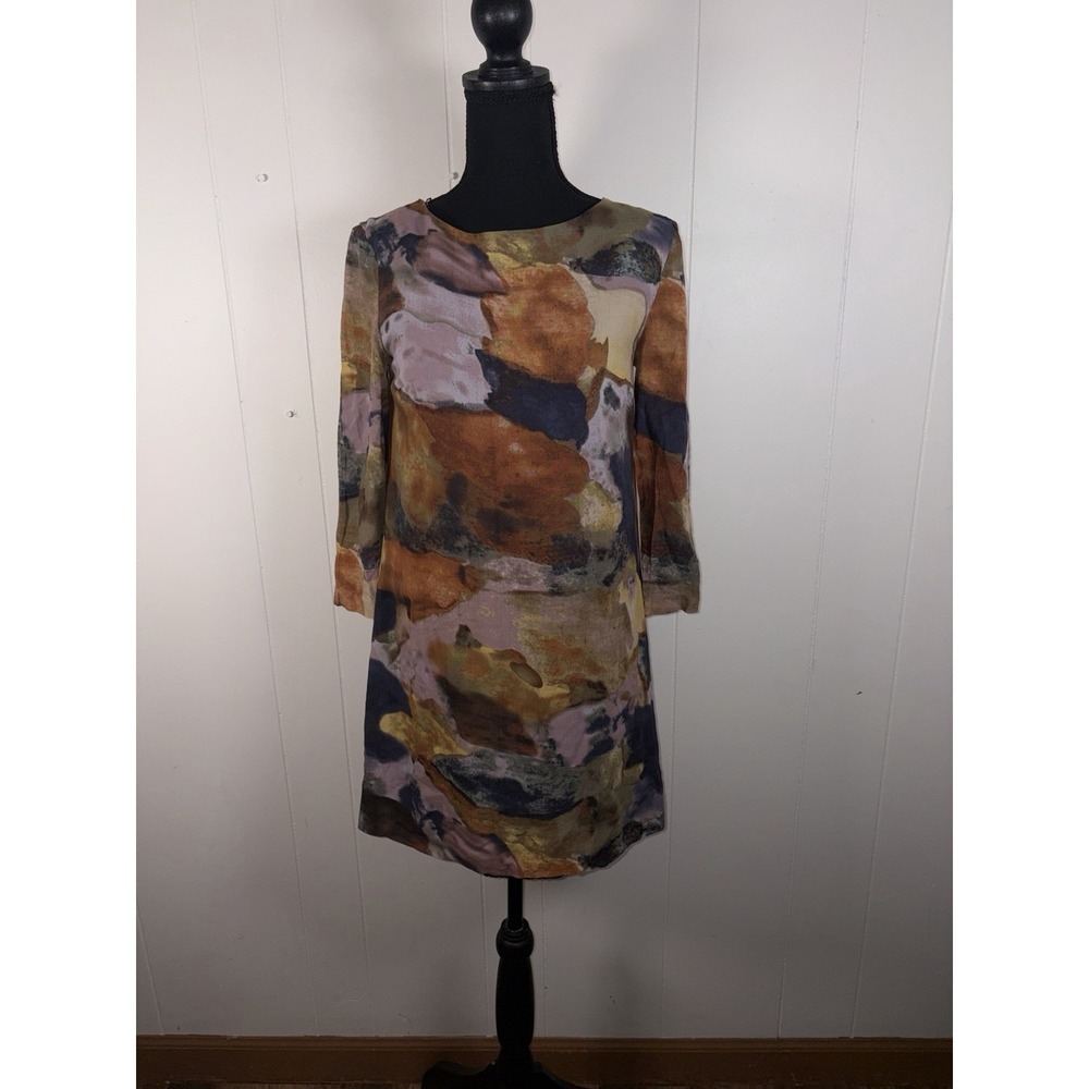 Anthropologie Maeve Eleonora flight shift‎ dress Xs